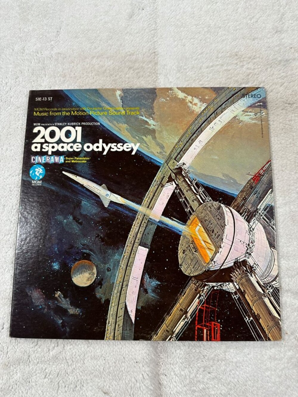 2001: A Space Odyssey Soundtrack LP 1968 MGM Stereo Vinyl Sci-Fi Soundscapes
